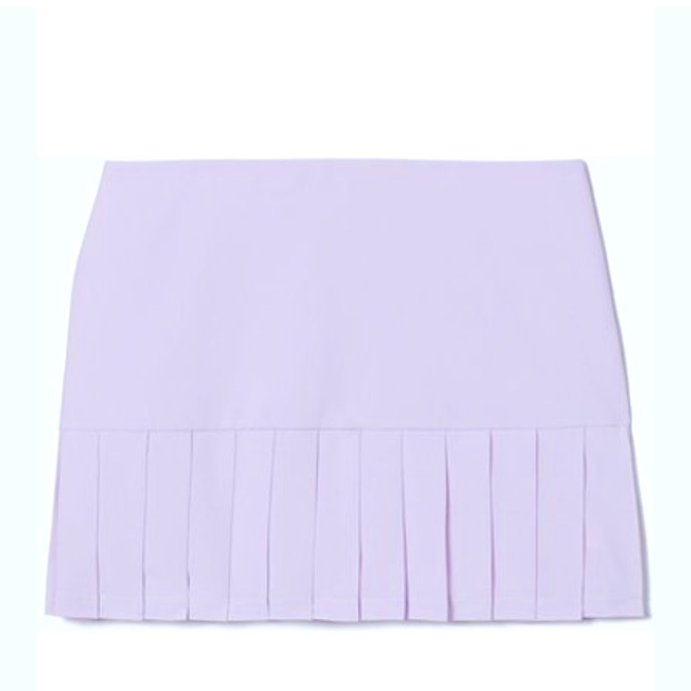 Tory Sport Pleated-Hem Skirt